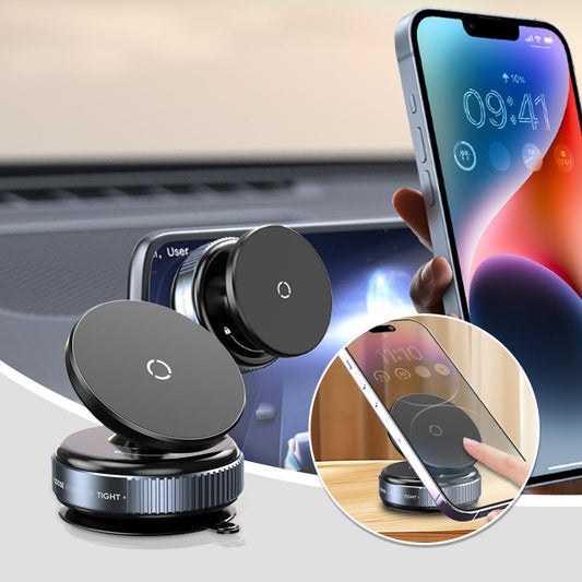 🔥KÖP MER SPARA MER🔥360° roterande mobilhållare med vakuumsug