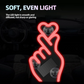 🚗 KÖP 2, FÅ 1 GRATIS! 💖 Solcellsdriven Hjärtformad LED-Bilbelysning – Dekorativ, Lätt att Montera & Automatisk Tändning/Släckning ✨