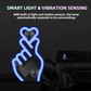 🚗 KÖP 2, FÅ 1 GRATIS! 💖 Solcellsdriven Hjärtformad LED-Bilbelysning – Dekorativ, Lätt att Montera & Automatisk Tändning/Släckning ✨