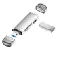 🎉Nyårspresent 50% RABATT!💻6-i-1 USB 3.0 OTG-kortläsare – Snabb dataöverföring och kompatibilitet med flera enheter!