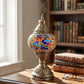 💖Vintage mosaik-turkisk dekorativ bordslampa