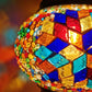 💖Vintage mosaik-turkisk dekorativ bordslampa