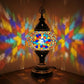 💖Vintage mosaik-turkisk dekorativ bordslampa