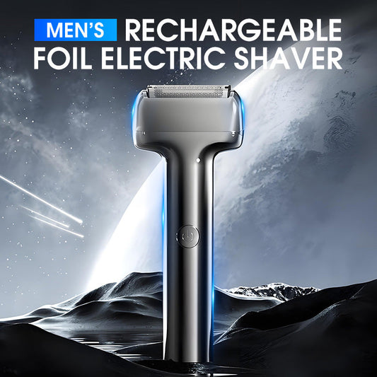 🧔 50 % RABATT NU! ⚡ Högeffektiv uppladdningsbar elektrisk rakapparat – hudvänlig, tyst & IPX6 vattentät – perfekt för en slät rakning varje dag 🪒
