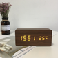 ⏰📱 50% RABATT! | LED Digitalväckarklocka med Trådlös Laddning – Temperatur, 3 Alarm & Justerbar Ljus!