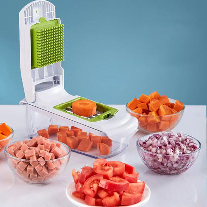 🥕 65% RABATT! 🔪 Multifunktionell Mandolin med Snabbskärning – Justerbara blad, Rostfritt stål & Lätt att rengöra 🥗