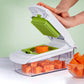 🥕 65% RABATT! 🔪 Multifunktionell Mandolin med Snabbskärning – Justerbara blad, Rostfritt stål & Lätt att rengöra 🥗