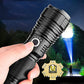 🔦 Tidsbegränsad 50 % rabatt! ✨ Superljus uppladdningsbar ficklampa – 25 W, vattentät, zoom, 7 lägen ⚡