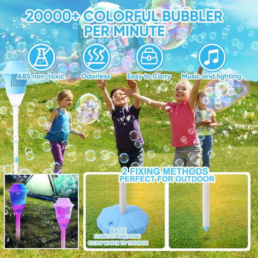 🎈 Få 50 % rabatt nu! ⚡Barns automatiska handhållna bubbelmaskin – Enknappsmanövrering, rikliga bubblor, bärbar design
