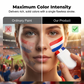🎁 Köp 1 få 1 gratis!! 💥🌟 Ansiktsmålning med tricolorflagga för VM ⚽🎨