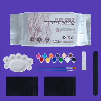 🔥Nya produkter är nu 50% rabatterade!✨Verktygssats för att göra-det-själv-skulpturera i lufttorkad lera