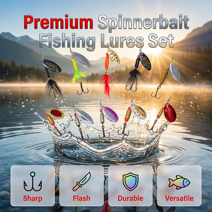 🎣50 % rabatt! Multifunktionellt spinnbete – perfekt för barracuda, abborre och svartabborre🎯🐟 [Tidsbegränsat erbjudande]