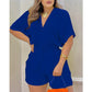 🔥Factory Direct Sales🔥 Somrig Casual Jumpsuit med Elastisk Midja