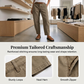 👖 Tidsbegränsad 50 % rabatt! Avsmalnande cargobyxor med hög midja för dam – smal passform, praktiska fickor, skrynkelfritt tyg ✨👜