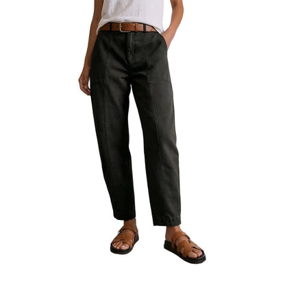 👖 Tidsbegränsad 50 % rabatt! Avsmalnande cargobyxor med hög midja för dam – smal passform, praktiska fickor, skrynkelfritt tyg ✨👜