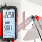 ⏰Få 50 % rabatt nu! ⏰USB-laddningsbar digital multimeter – True RMS, automatiskt områdesvärde, bakgrundsbelyst LCD-display, KAT III 1000V 🛡️