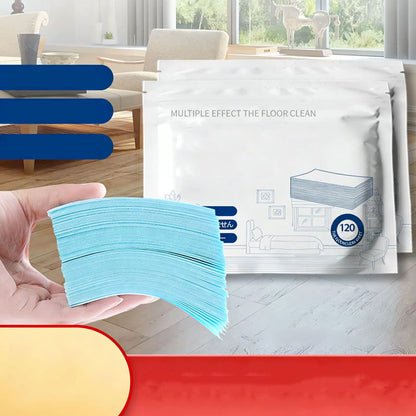 🧹 50 % rabatt! ✨ Rengöringsservetter för golv med multieffekt (120 st) – Effektiv fläckborttagning, fräsch doft 🌿