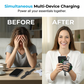🔋 50 % rabatt! ⚡ Magnetisk powerbank på 5 000 mAh – inbyggd kabel, stöd för trådlös laddning och flamsäkert material – perfekt för resor och vardagsbruk 📱