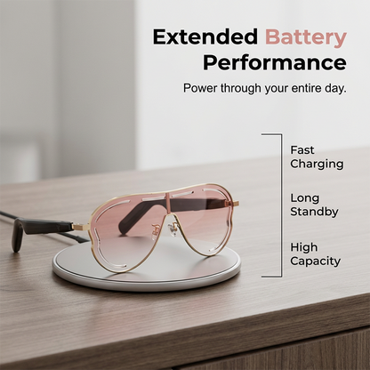 🔥🎁Nyhet 50 % RABATT🔥Bluetooth 5.4-smartglasögon👓 – njut av musiken var du än är, superhäftigt✨