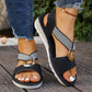 ✨Het försäljning💖✨Sandaler med elastiska remmar för kvinnor med breda fötter