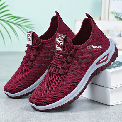 🔥🎁Nyhet 50 % RABATT🔥✨Andningsbara och bekväma slip-on-sneakers för damer