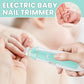 Elektrisk nageltrimmer för baby med 7 sliphuvuden