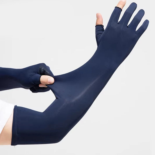 ❄️ Högstretchiga UV-kylande armskydd – Andningsbara, svalkande & skyddar mot solen  ☀️