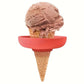 🍦🍧Sommarens nödvändigheter-Droppfria isglass- och glasstruthållare i silikon (4-pack)