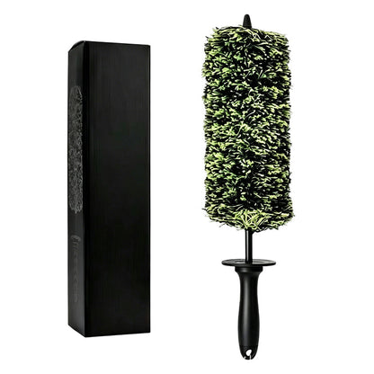 🔥2026 Hetsäljande vara💥 50% rabatt🧼 Hjulborste – Djuprengörande mikrofiber, lämplig för hjul, bromsok och motorrum – Mjuka borst som inte repar, ergonomiskt handtag + knogeskydd – Inkluderar förvaringsfodral