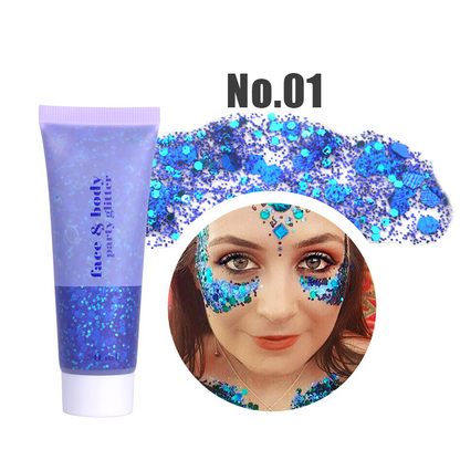🔥Het försäljning🔥Multifunktionell Chunky Glitter Gel