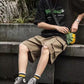 🏃Herr Cargo Shorts - Avslappnad passform, lätt och andningsbar, flera fickor! 🩳💪