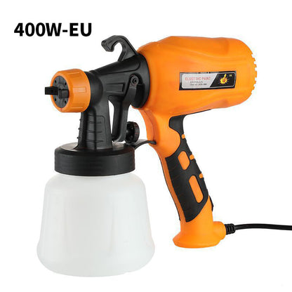 🎨 Tidsbegränsad 50 % rabatt! 🔋 Multifunktionell högeffektiv elektrisk sprutpistol – Tre sprutlägen, justerbar flödeshastighet, mässingsmunstycke – Lämplig för möbler, väggar, staket eller gör-det-själv-projekt – Snabb och jämn sprutning 💨