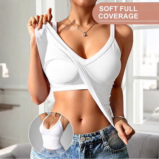 🔥🎁Nyhet 50 % RABATT🔥Vadderad linne i slim fit för damer