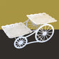 🍰 50% RABATT NU! ✨ Tvåvånings Serveringsställ med Vagnsdesign – Elegant För Bröllop, Födelsedagar & High Tea – Romantisk Vågkant + Hjärtutskärningar 💕