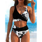 🔥👙 50% RABATT! Bikini med hög midja och tryck – skulptera dina kurvor och visa upp din charm i sommar ☀️