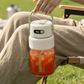 ❄️ Sommarerbjudande för nedkylning: 49% rabatt! 🥝 Bärbar USB-mixer – 1000 ml smoothie- och milkshakemixer med digital display