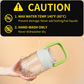 ❄️ Sommarerbjudande för nedkylning: 49% rabatt! 🥝 Bärbar USB-mixer – 1000 ml smoothie- och milkshakemixer med digital display
