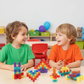 🧲✨ Magnetiska byggklossar 70-240st – STEM-lek utvecklar barnets rumsförståelse!