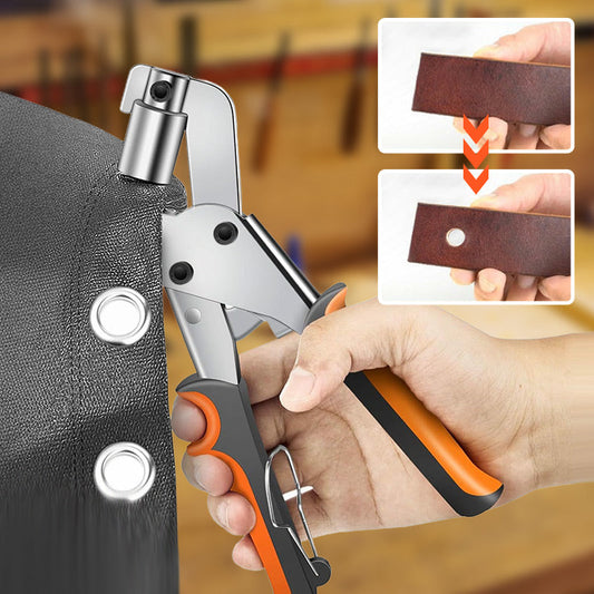 🔧 50% RABATT! ⚙️ Bärbar stanstång – För åratal av kontinuerlig användning – Robust stålkonstruktion, ergonomiskt handtag – perfekt för läder, tyg eller remmar – hållbar och pålitlig för hantverk och reparationer ✨🧵