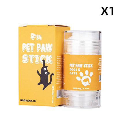 🎁Köp 2 få 1 gratis🔥🐾 Mild balsamstift för tassar till hundar och katter – skyddar och vårdar torra, spruckna tassar – naturligt, säkert och enkelt att använda