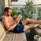 ❄️Begränsat erbjudande med 56% rabatt! 🌊 Snabbtorkande badbyxor för män - Lätta strandshorts med resår i midjan, perfekta för semester, poolen och sommarkläder.