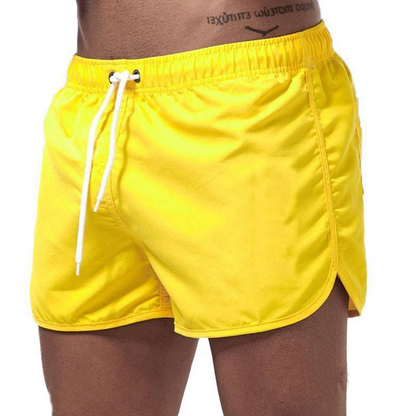 ❄️Begränsat erbjudande med 56% rabatt! 🌊 Snabbtorkande badbyxor för män - Lätta strandshorts med resår i midjan, perfekta för semester, poolen och sommarkläder.