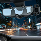 🚗Säker körning, handsfree! 📱Universell mobilhållare för backspegeln
