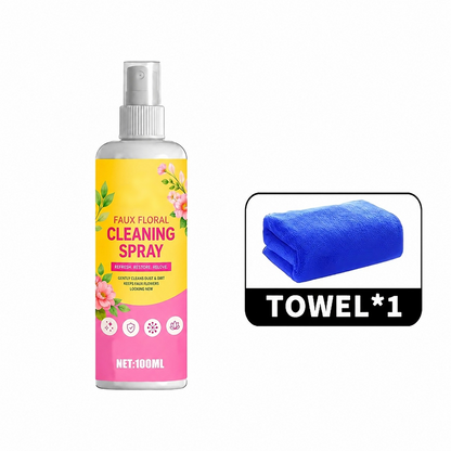 🌸✨ Rengöringsspray för konstgjorda blommor – tar bort damm, är säkert för färger, återställer ljusstyrkan!