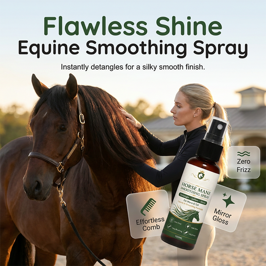 🐴✨Tidsbegränsat erbjudande med 50 % rabatt!!🛡️Horse Mane and Tail Smoothing Spray