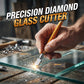 💎 50% RABATT NU! Professionell diamantglasskärare – skär som med en penna – bara ett lätt drag – för tjockt glas, kakel & speglar 🏗️✨