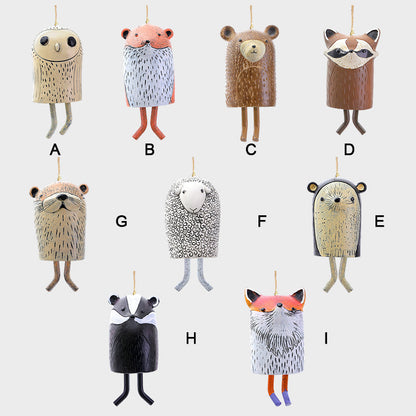 🎐 50% RABATT! 🎁 Vackra vindspel med rustika djur – Handgjord & väderbeständig – Mjuk klang & dekorativ design – perfekt som gåva eller för att skapa lugn på uteplatsen 🐦🌿✨