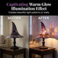 🔮🕯️ 50 % rabatt! Förtrollande häxlampa i målat glas – med målat glas-design, varmt ljus och en mystisk atmosfär – perfekt för dekoration och presenter ✨