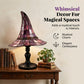 🔮🕯️ 50 % rabatt! Förtrollande häxlampa i målat glas – med målat glas-design, varmt ljus och en mystisk atmosfär – perfekt för dekoration och presenter ✨