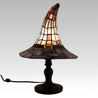 🔮🕯️ 50 % rabatt! Förtrollande häxlampa i målat glas – med målat glas-design, varmt ljus och en mystisk atmosfär – perfekt för dekoration och presenter ✨